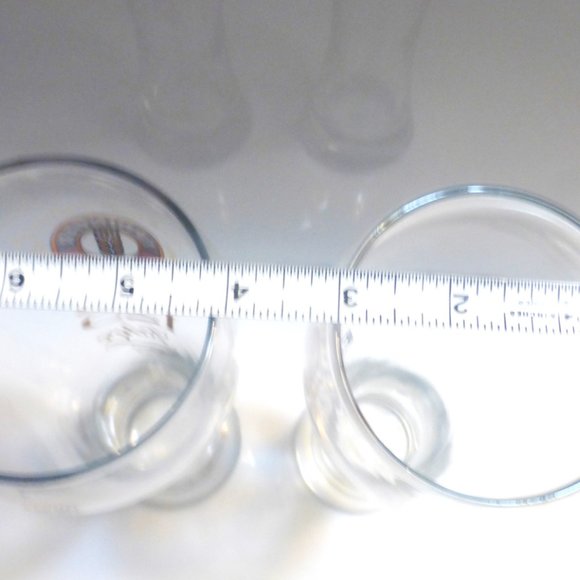 BX63 PAIR of ERDINGER Beer Glasses 125th Anniversary German Beer Weissbrau - Picture 3 of 4